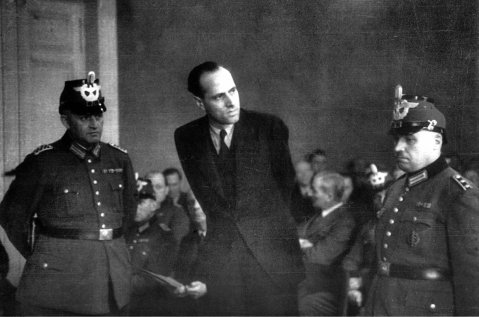 Ein schwarz-weiß Foto des Kreisauer Kreis
